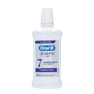 Burnos skalavimo skystis ORAL-B 3D White Luxe Perfection, 500 ml