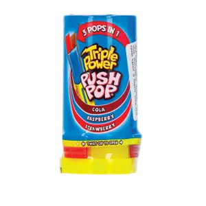 Ledinukas trijų sk.BAZOOKA TRIPLE POWER (12 displ)