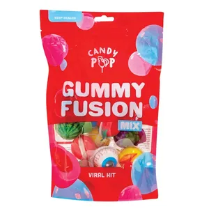 Guminukai su įdaru CANDY POP GUMMY FUSION MIX, 150g