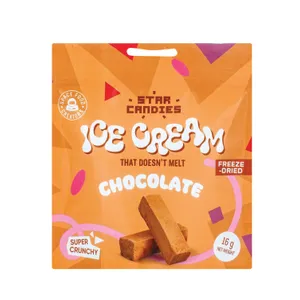 STAR CANDIES Šaltyje džiovinti šokoladiniai ledai, 16g