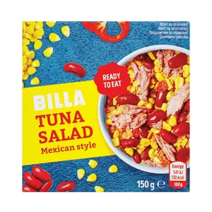 Meksikietiško stiliaus tuno salotos BILLA, 150 g
