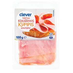 Virtas kiaulienos kumpis CLEVER, 100 g