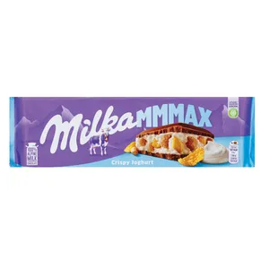 Šokoladas su traškučiais ir jogurtu MILKA, 300 g