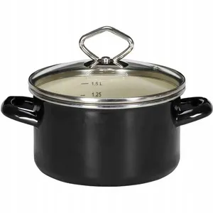 Puodas 24 CM, juodas