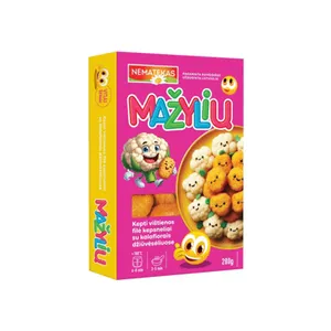 MAŽYLIŲ kepti vištienos filė kepsneliai su kalafiorais džiūvėsėliuose, 280 g