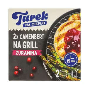 TUREK GRILL kepamas sūris su spanguolių uogiene, 230g