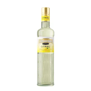 Degtinė LITHUANIAN VODKA Auksinė Citrinų skonio 0,5L 38%