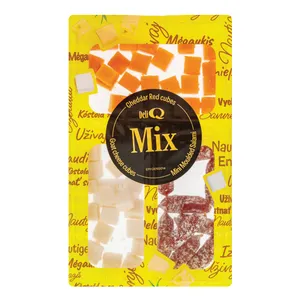 Užkandžių rinkinys, čederis, ožkos sūris ir salami DELI Q 200g