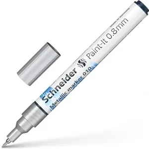 Žymeklis Paint-It SCHNEIDER 010 0,8MM, sidabro