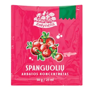 Spanguolių arbatos koncentratas paketėliuose ŽOLYNĖLIS, 30 g