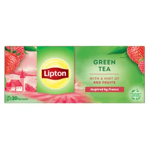 LIPTON GREEN RASPBERRY, 20vnt.