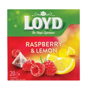 Vaisinės arbatos gėrimas LOYD, aviečių ir 