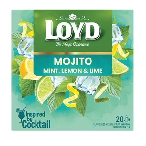 Vaisinė arbata mojito skonio LOYD, 20vnt. x 1,7g 