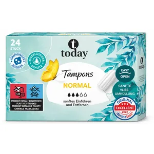 Tamponai TODAY Regular, 24 vnt