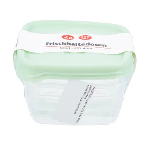 Maisto dėžučių rinkinys, 250 ml, 2 vnt, žalias
