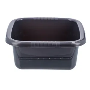 Plastikinis dubuo, pilkas, 4 L