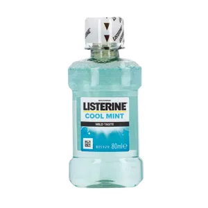 LISTERINE Coolmint Mild taste burnos skalavimo skystis, 80 ml