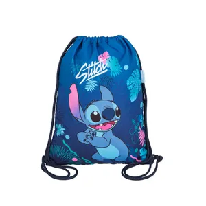 Maišelis sportinei aprangai Beta su užsegama užtrauktuku kišene STITCH