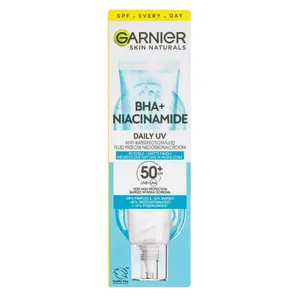 Garnier Pure Active UV Anti-Imperfections Fluidas su BHA+Niacinamidu ir SPF50