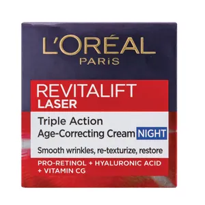 L'Oreal D/E REVITALIFT LASER  naktinis veido kremas 50ml