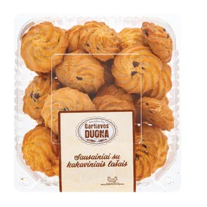 Sausainiai su kakaviniais lašais 300g