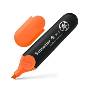 Teksto žymeklis SCHNEIDER JOB, oranžinis