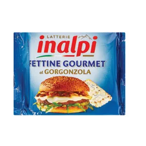 INALPI Lydytas sūris su gorgoncola INALPI riek., 39%, 20x150g 150g
