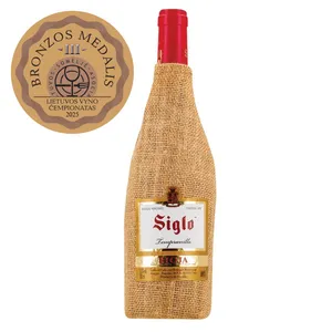 Raudonasis sausas vynas SIGLO TEMPRANILLO RIOJA D.O.C. (13,5%), 750 ml