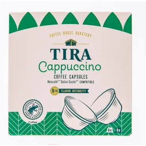 Cappucino kapsulės DG TIRA, 16 vnt