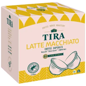 Latte Macchiato kapsulės DG TIRA, 16 vnt