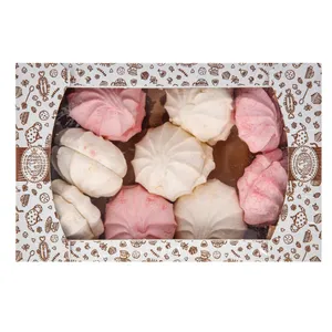 Zefyrai BOGUSLAVNA, balti/rožiniai, 350g