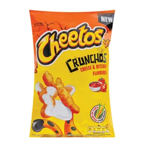 Sūrio ir kečupo skonio kukurūzų užkandis CHEETOS Crunchos, 165 g