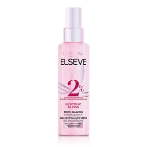 Nenuplaunamas serumas žvilgantiems plaukams ELSEVE GLYCOLIC GLOSS, 150 ml