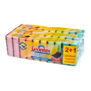 Spontex šveičiamosios kempinėlės, (10 vnt) 2+1