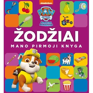 Knyga ŠUNYČIAI PATRULIAI. MANO PIRMOJI KNYGA. ŽODŽIAI
