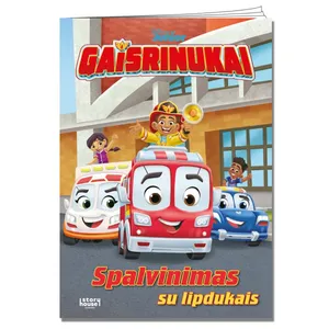 Knyga GAISRINUKAI. SPALVINIMAS SU LIPDUKAIS