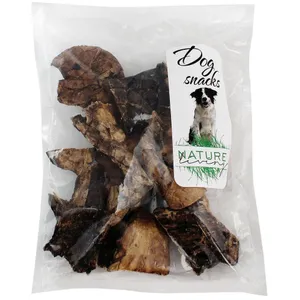 Šunų skanėstai džiovinti kiaulių plaučių gabaliukai NATURE LIVING, 100 g