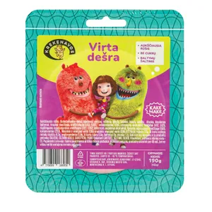 Virta KAKĖ MAKĖ dešra griežinėliais dujose 190g                                                                                                                                                         