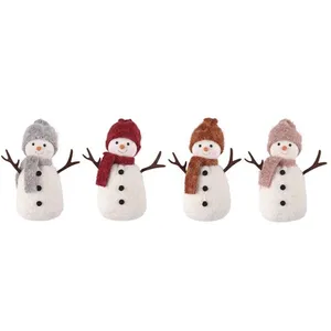 Dekoracija WINTERIA Snowman, 16 cm