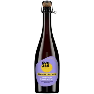 Gazuotas gaivusis gėrimas PINEAPPLE - PASSION FRUIT SUN365, 750 ml