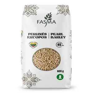 Viso grūdo perlinės kruopos FASMA, 800 g