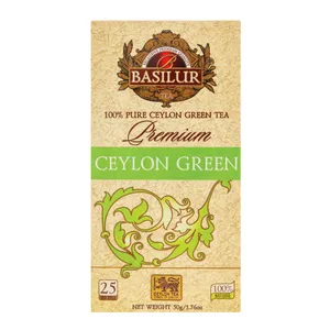 Žalioji arbata Basilur PREMIUM COLLECTION CEYLON GREEN 25x2g