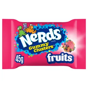 Saldainiai NERDS GUMMY CLUSTERS (FRUITS), 45g