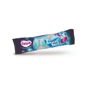 Saldainiai ROCKET BALLS (BLACKBERRY), 33g
