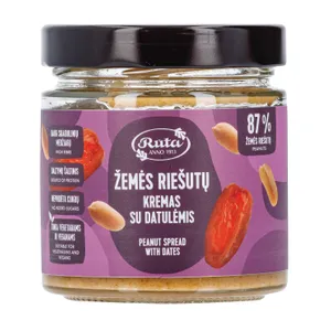 Žemės riešutų kremas su datulėmis, 320 g