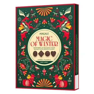 Saldainių rinkinys PERGALĖ Magic of Winter DARKCLASSIC, 171 g