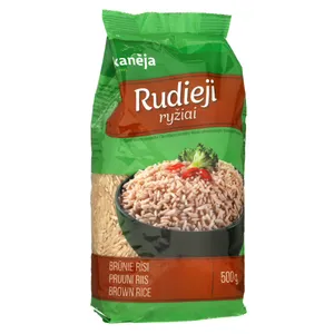 Rudieji ryžiai SKANĖJA, 500 g