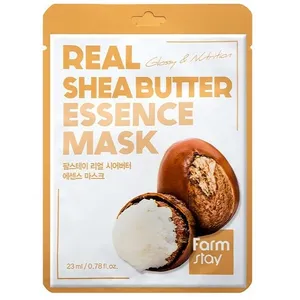 Lakštinė veido kaukė FARMSTAY REALShea butter, 23 ml