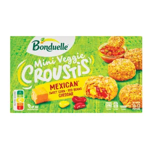 Šaldyti, meksikietiški daržovių kepsneliai BONDUELLE, 240 g