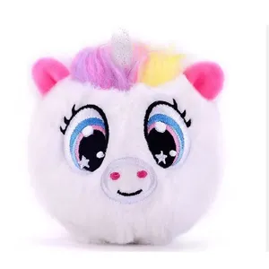 Šoklus kamuoliukas vienaragis LUMA, baltos spalvos